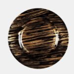 Wholesale glass charger plate PZ-038 product photo
